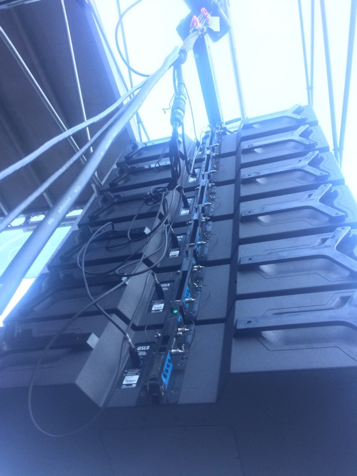 It was really neat to hear these new boxes.   And the rigging solution was great. 